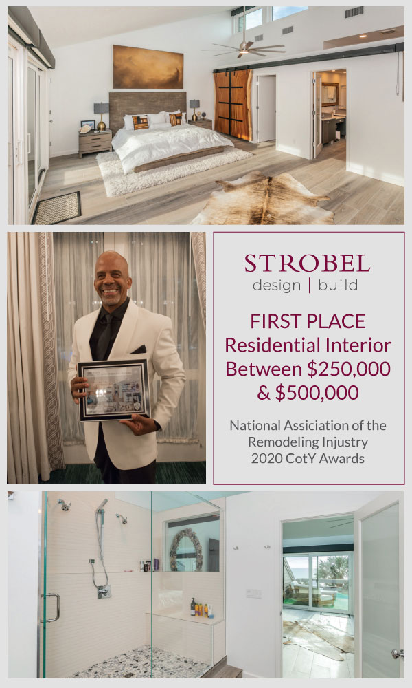 Strobel Design Build wins forst place for residential exterior between $250,000 and $500,000